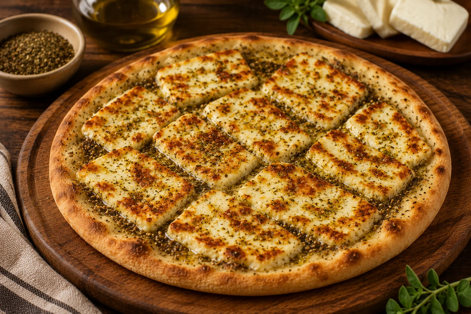 Halloumi Mana'eesh